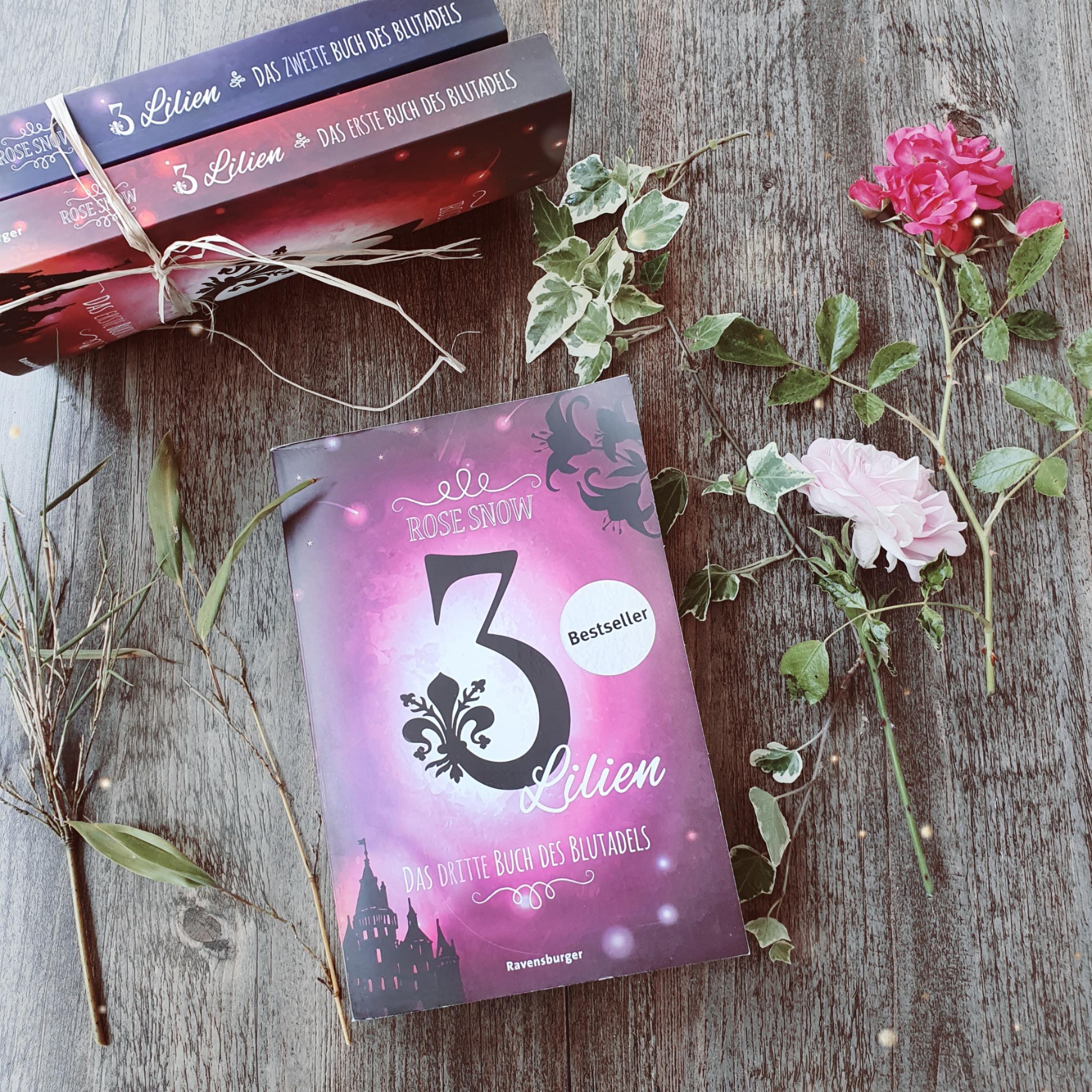 3 Lilien Das Dritte Buch Des Blutadels Rose Snow Seductive Books